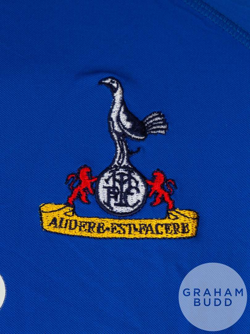 Jermaine Jenas blue and yellow No.28 Tottenham Hotspur short-sleeved shirt, 2005-06 - Image 3 of 5
