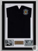 A blue replica Scotland Archie Gemmill FIFA World Cup Argentina 1978 shirt