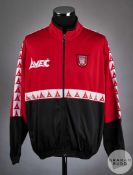 Red, white and black Sunderland tracksuit, 1997