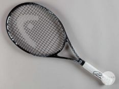 Novak Djokovic autographed Head Metallix Speed tennis racket