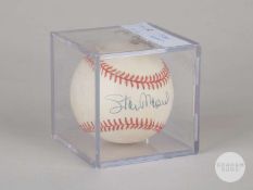 Stan Musial signed Rawlings Official Ball National League baseball