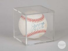 Joe Morgan signed Rawlings Official Ball National League baseball