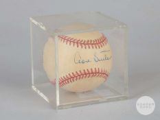 Don Sutton signed Rawlings Official Ball National League baseball