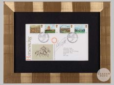 Eighteen various autographed first day covers