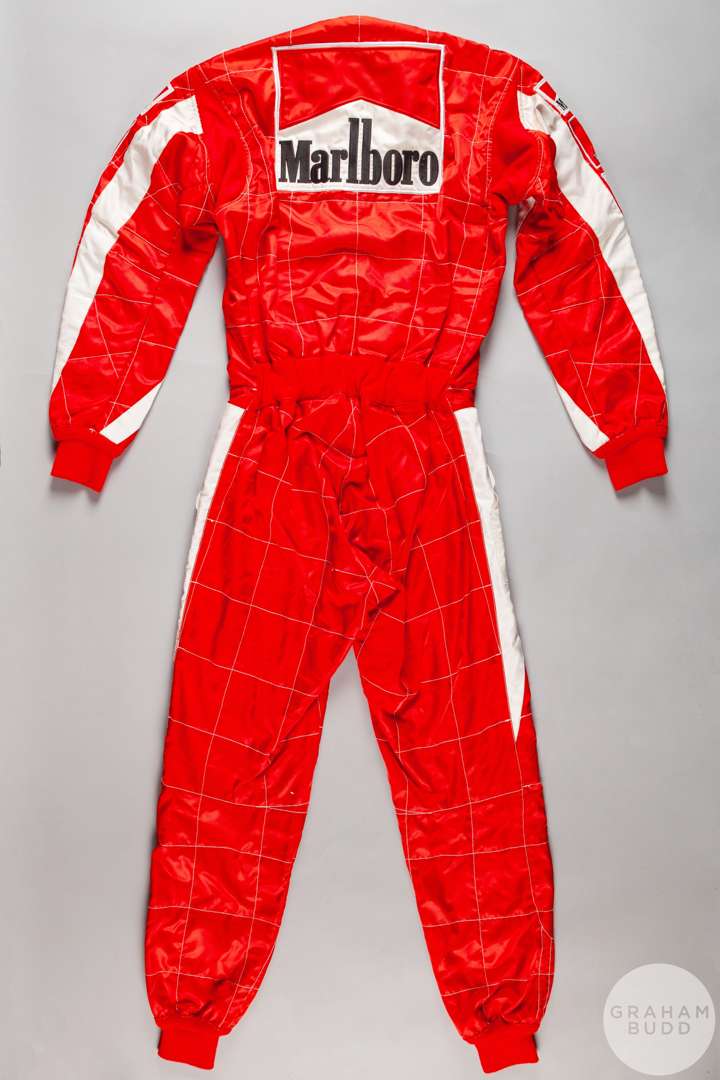 Rubens Barrichello Ferrari 2005 Chinese Grand Prix race worn race suit by Puma. - Image 2 of 7