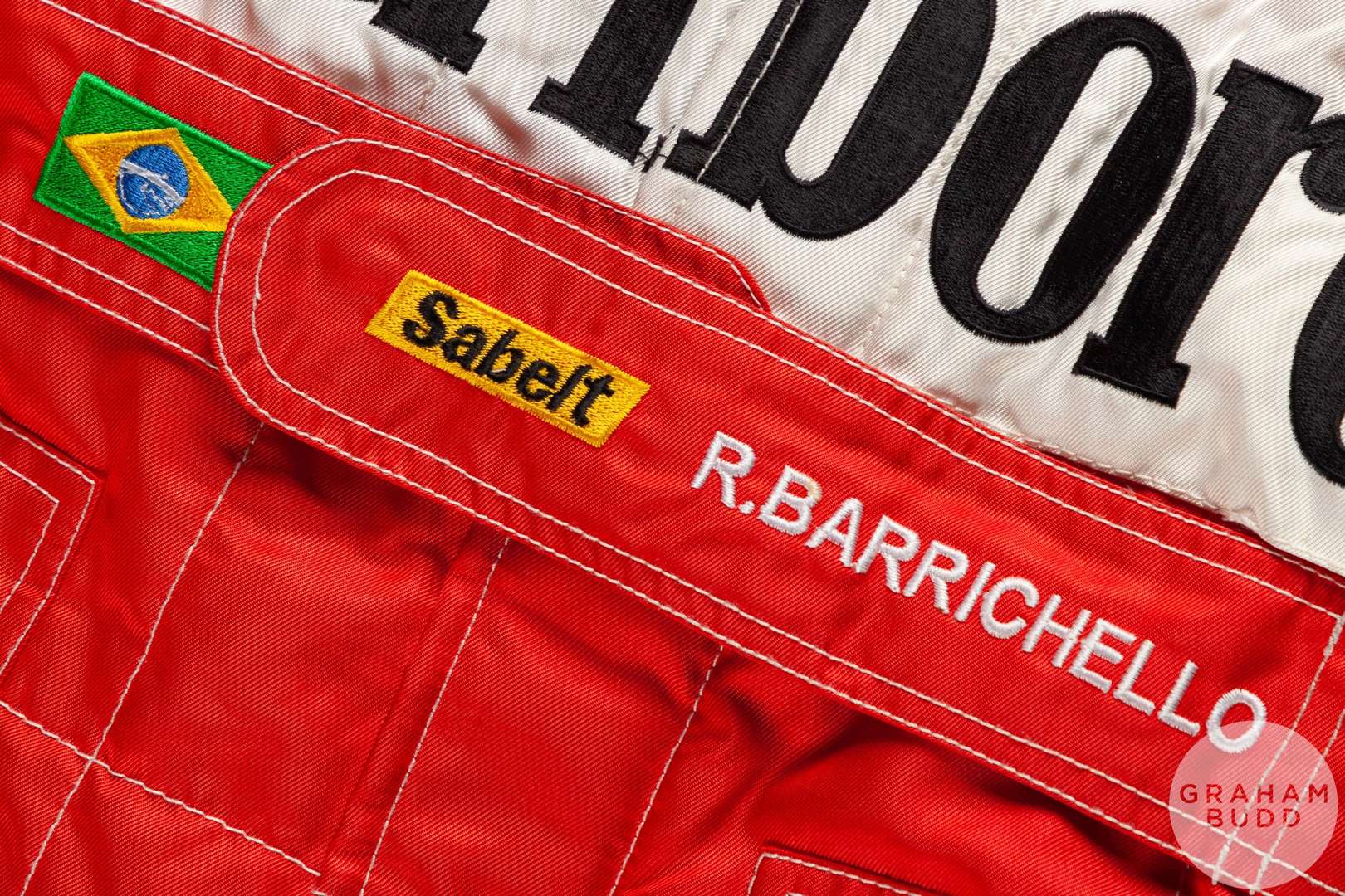 Rubens Barrichello Ferrari 2005 Chinese Grand Prix race worn race suit by Puma. - Image 4 of 7