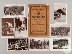 London 1908 Olympic Games a marathon programme, 24th July 1908