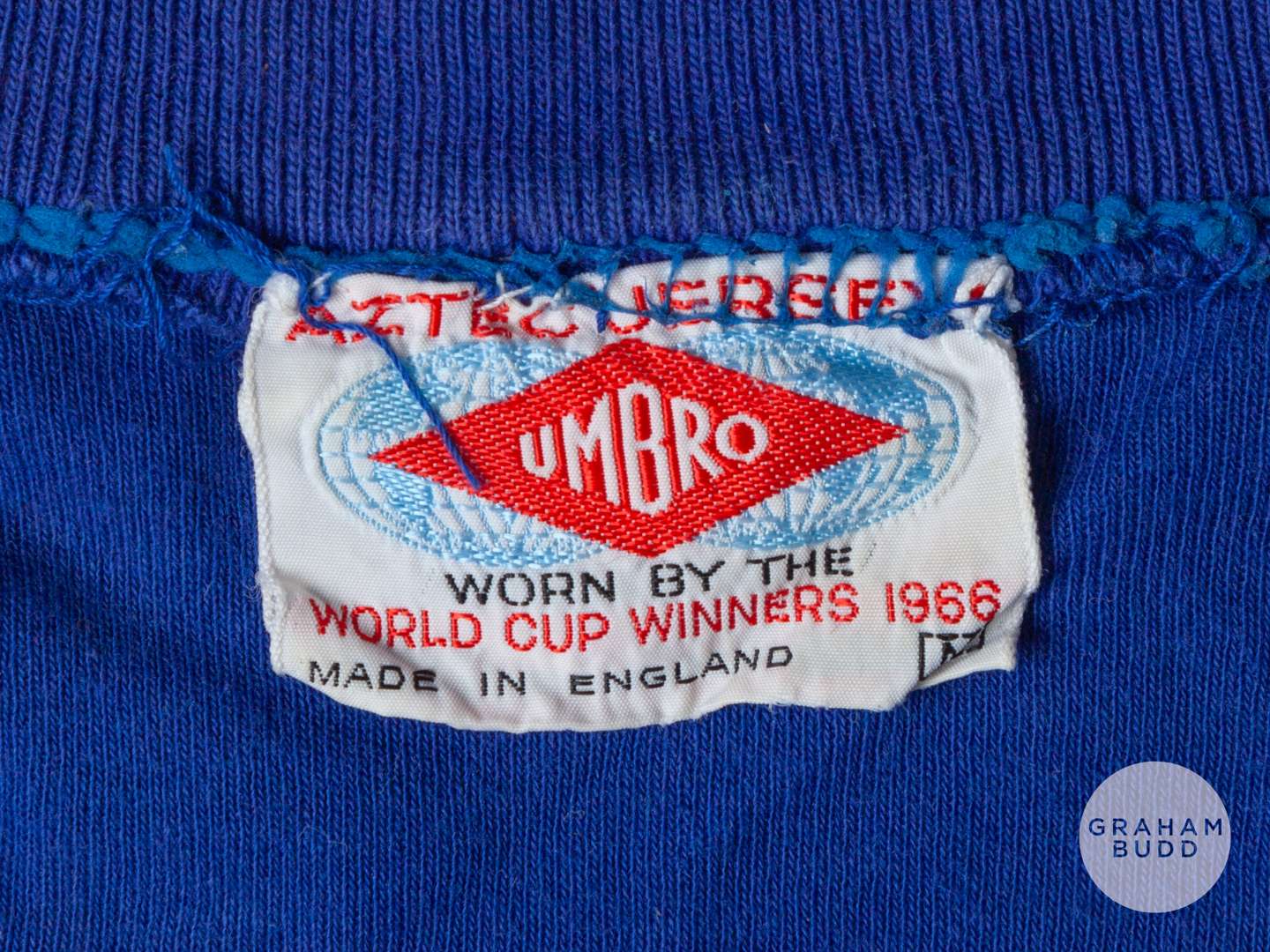 Blue No.11 Chelsea match worn long-sleeved shirt, 1967-68 - Image 4 of 5
