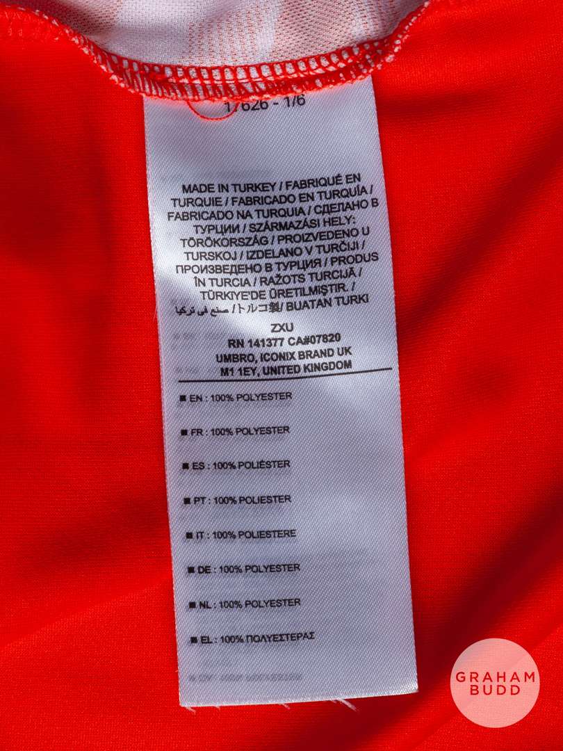 Andros Townsend Sr. orange No.30 Luton Town short-sleeved shirt, 2023-24 - Image 5 of 5