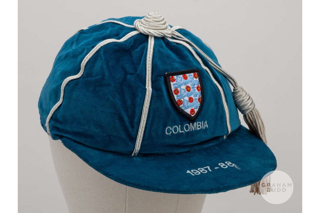Viv Anderson blue England v. Colombia International Cap, 1987-88 - Image 1 of 4