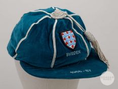 Viv Anderson blue England v. Sweden International Cap, 1986-87
