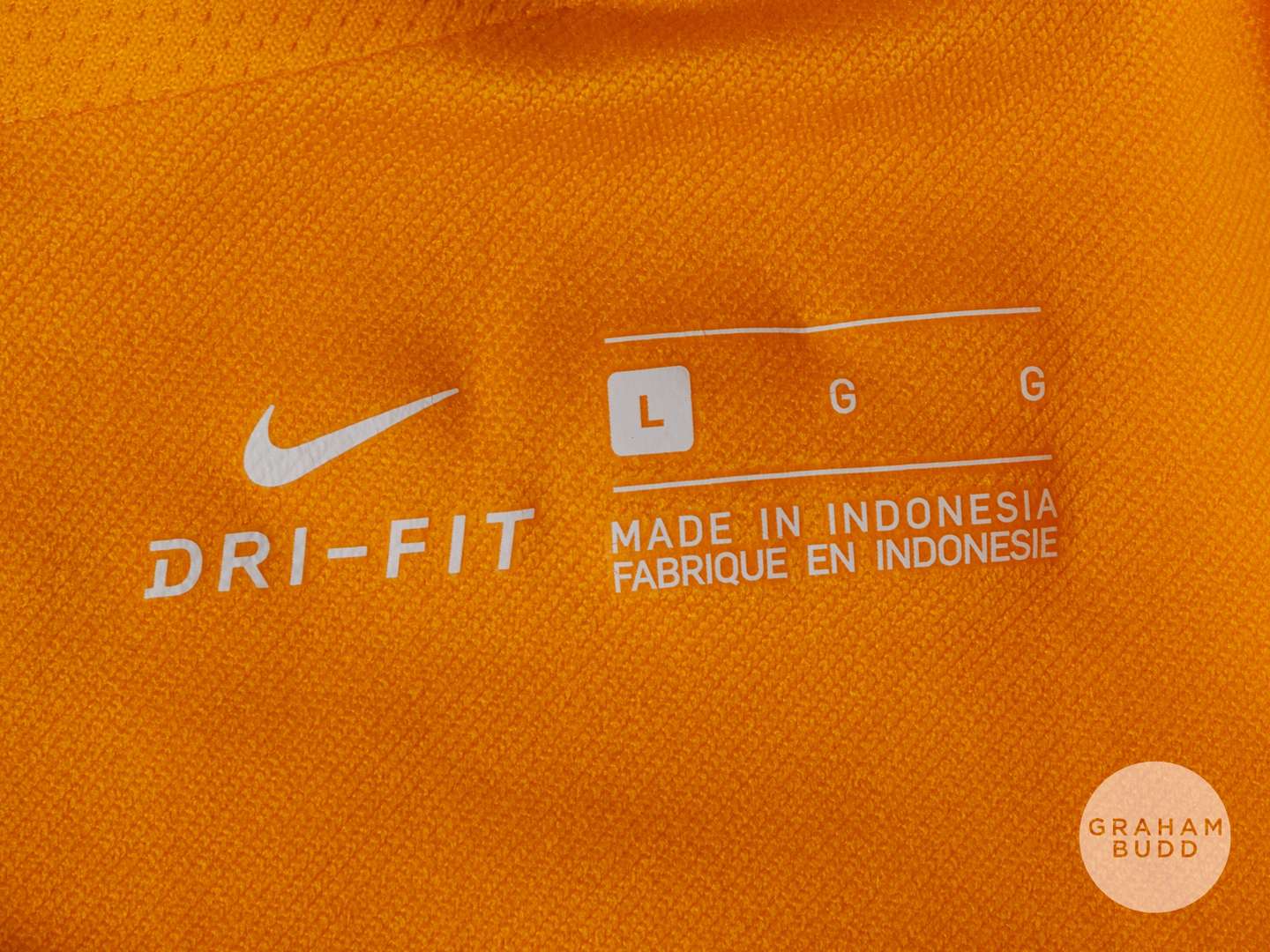 Hugo Lloris yellow No.1 Tottenham Hotspur long-sleeved 3rd choice goalkeeper shirt, 2019-20. - Image 4 of 5