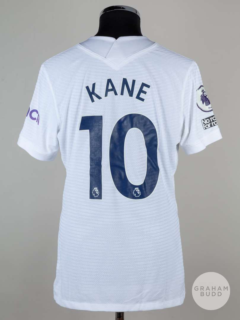 Harry Kane white No.10 Tottenham Hotspur short-sleeved shirt, 2021-22. - Image 2 of 5