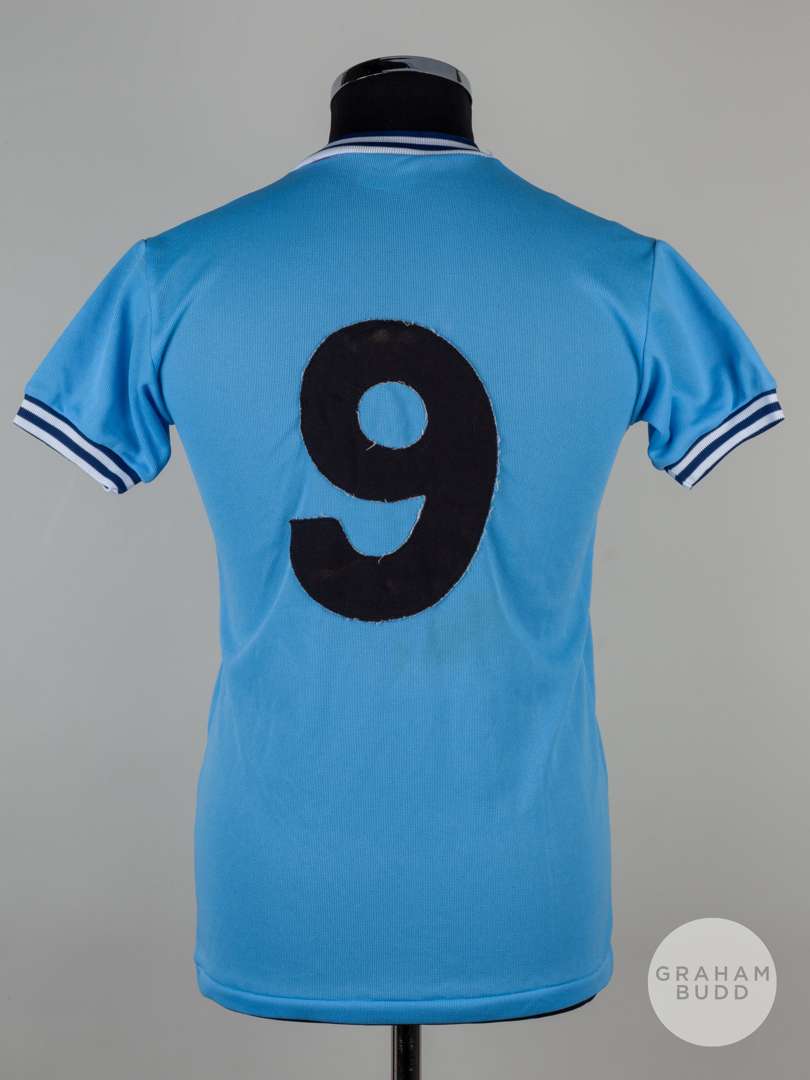 Viv Anderson sky blue No.9 short-sleeved shirt, Admiral - Image 2 of 5