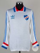 Viv Anderson white No.11 Club Nacional v. Nottingham Forest Intercontinental Cup shirt