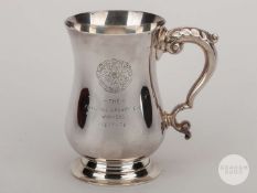 Viv Anderson white-metal Nottingham Forest v. Liverpool League Cup winners tankard, 1978