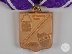 Viv Anderson a gilt-metal Intercontinental Cup medal