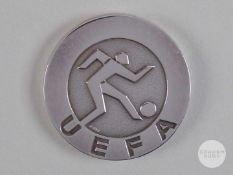 Viv Anderson continental silver Nottingham Forest v. Valencia UEFA Sup Cup Runners-up medal, 1980