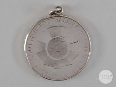 Gordon McQueen a silver Scotland 1978 World Cup medal