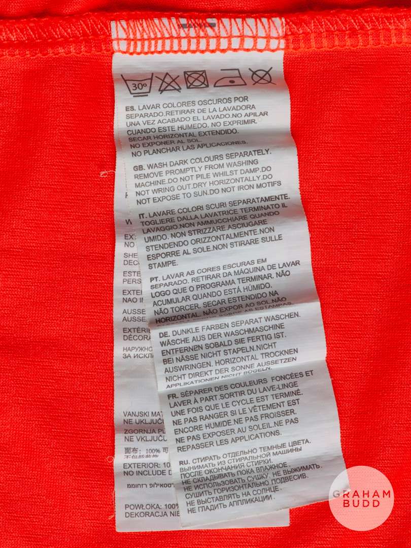 Pierre Lees-Melou orange No.20 Norwich City short-sleeved shirt, 2021-22 - Image 5 of 5