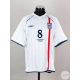 Paul Scholes white No.8 England short sleeved 2002 shirt. - Image 1 of 5