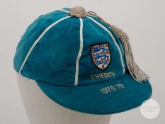 Viv Anderson blue England v. Sweden International Cap, 1978-79