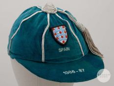 Viv Anderson blue England v. Spain International Cap, 1986-87