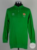 Gary Bailey green No.1 Manchester United 1983 FA Cup Final v Brighton and Hove Albion shirt