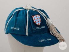 Viv Anderson blue England v. Northern Ireland, Yugoslavia, Northern Ireland & Turkey Cap, 1986-88