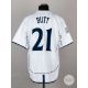 Nicky Butt white England No.21 shirt v Brazil 21st June 2002 - Image 2 of 5