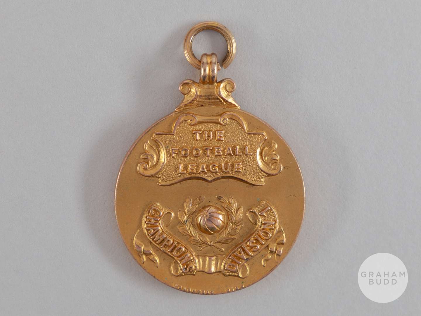 Willie Stevenson 9ct gold 1965-1966 Liverpool Division 1 League Championship medal.