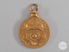 Willie Stevenson 9ct gold 1965-1966 Liverpool Division 1 League Championship medal.