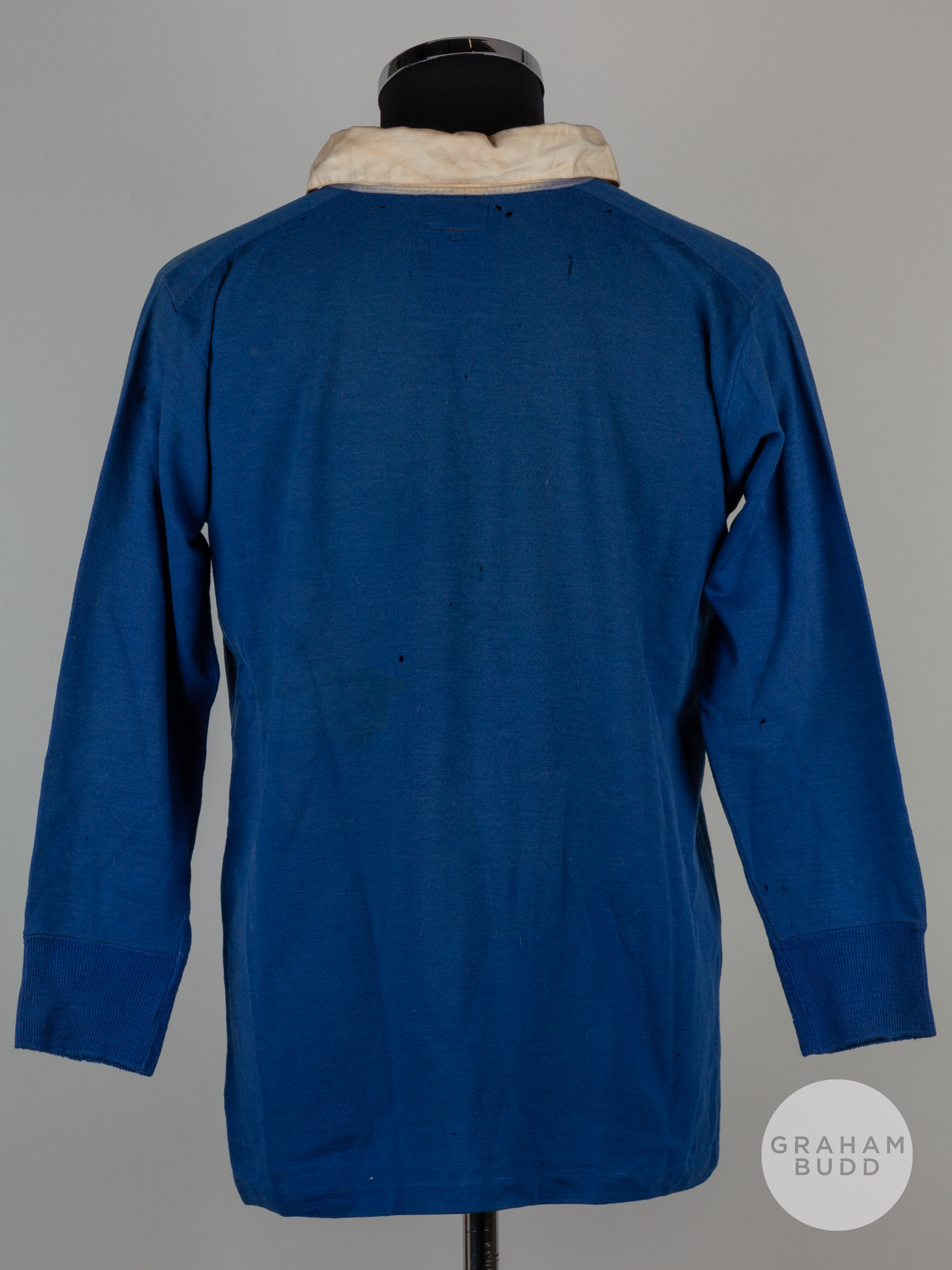 Ernie Curtis blue & white Birmingham City v. West Bromwich Albion 1931 Cup Final shirt - Image 2 of 7