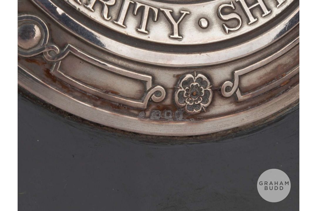 Willie Stevenson silver-mounted Liverpool v. West Ham United Charity Shield plaque, 1964. - Image 3 of 3