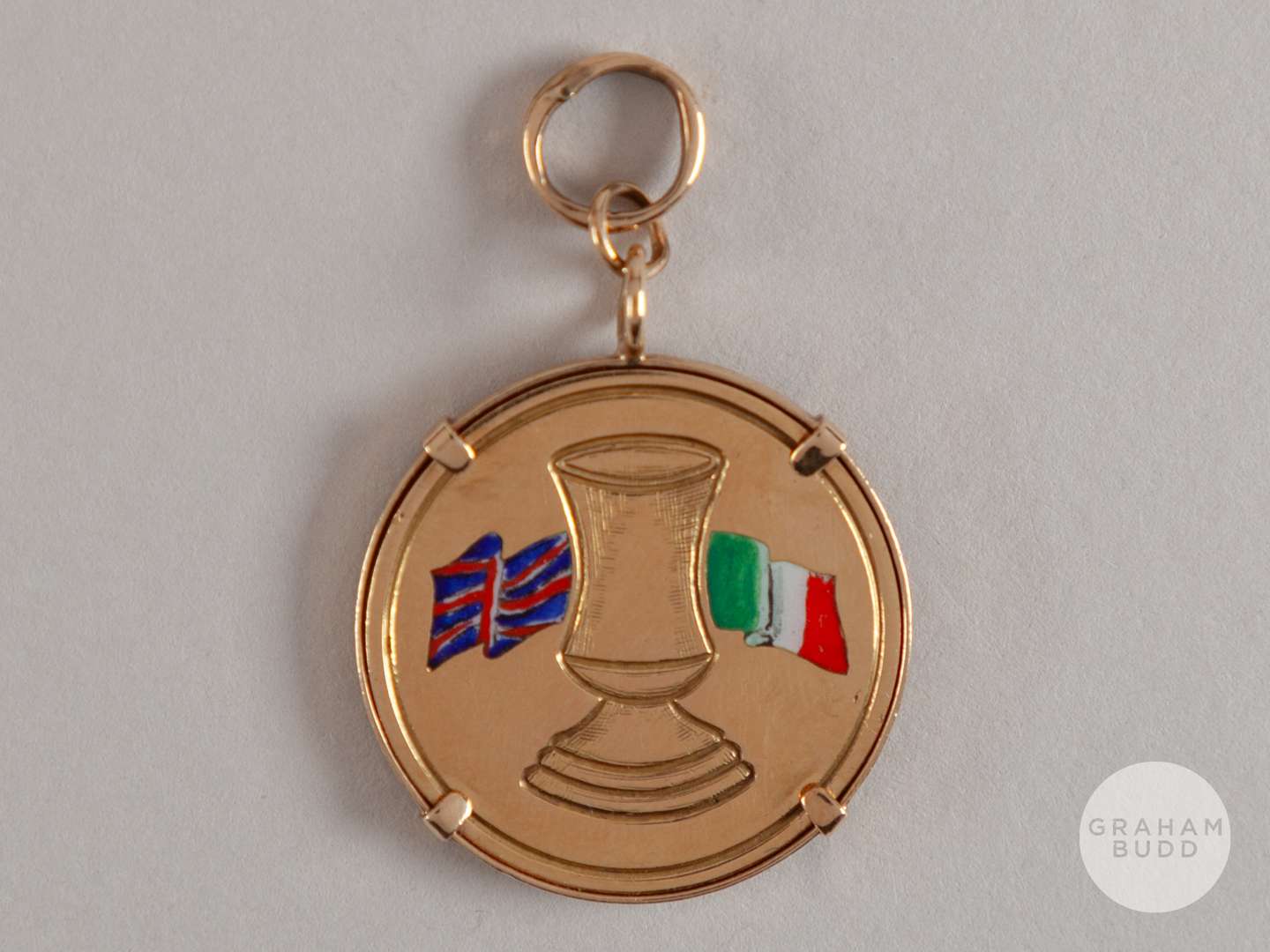 Tommy Gibb Continental gold Newcastle United v. Fiorentina Anglo-Italian Cup Final medal, 1973.