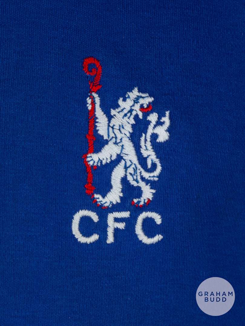 Blue No.11 Chelsea match worn long-sleeved shirt, 1967-68 - Image 3 of 5