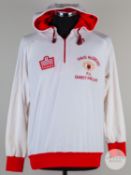 David McCreery white Manchester United top for the Charity Shield Final v Liverpool, 1977.