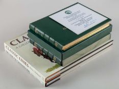 Four horse racing books.