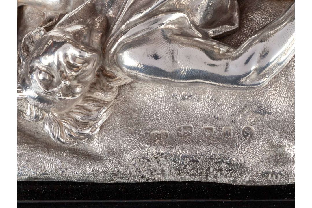 A magnificent Victorian silver sculptural trophy for the 1875 Chesterfield Cup at Goodwood. - Image 14 of 25