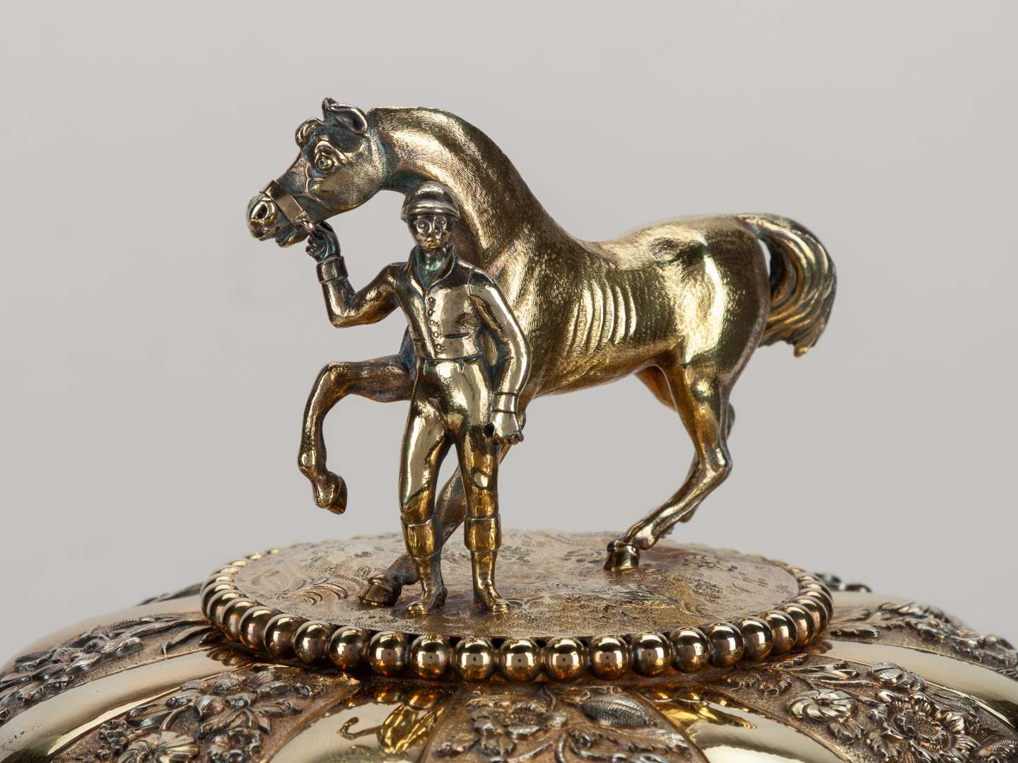 The trophy for the 1830 Richmond Cup won by Lord Milton’s racehorse Medoro. - Image 13 of 13