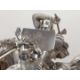 A magnificent Victorian silver sculptural trophy for the 1875 Chesterfield Cup at Goodwood. - Image 10 of 25