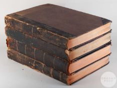 Four bound volumes of The Horse-Breeder & Racing Record at Home & Abroad.