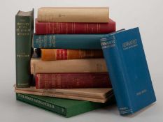 Collection of horse racing books.
