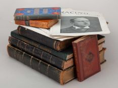 A collection of horse racing volumes.