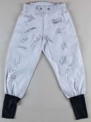 Mult-signed Rab Havlin jockey breeches.