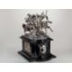 A magnificent Victorian silver sculptural trophy for the 1875 Chesterfield Cup at Goodwood. - Image 2 of 25