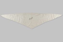 Signed Lester Piggott race riding neckerchief.