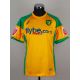 Luke Chadwick yellow and green No.11 Norwich City short-sleeved shirt, 2007-08 - Image 1 of 5