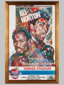 After George Kalinsky&nbsp;Muhammad Ali v. Ken Norton poster.