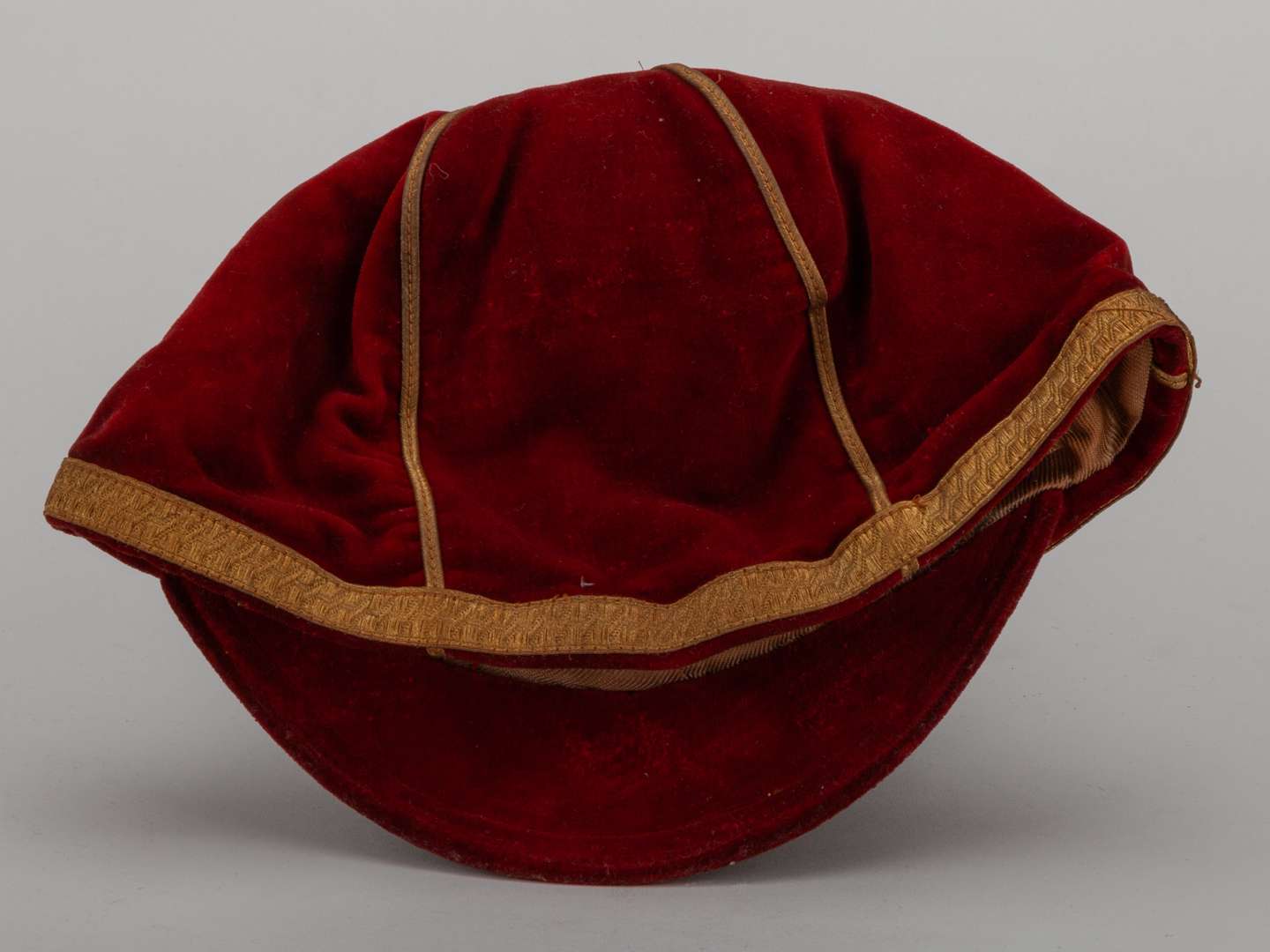 Mike Sullivan red Great Britain v. France Rugby League cap, 1957 - Image 3 of 4